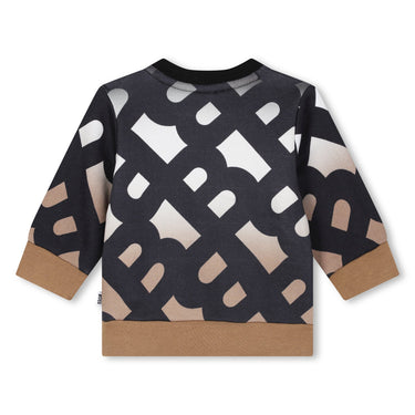 BOSS sudadera para bebé all over
